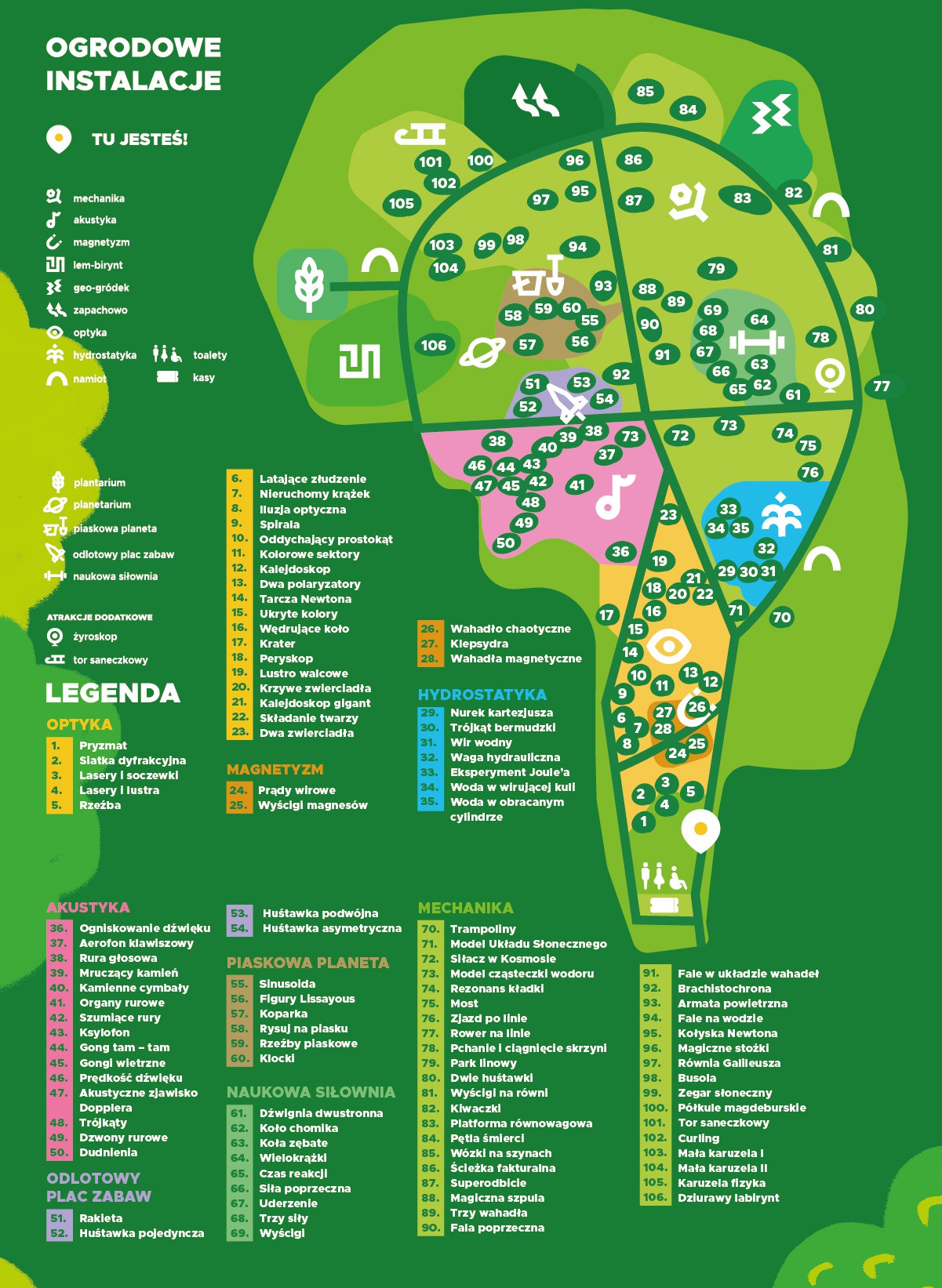 mapa instalacji interaktywnych