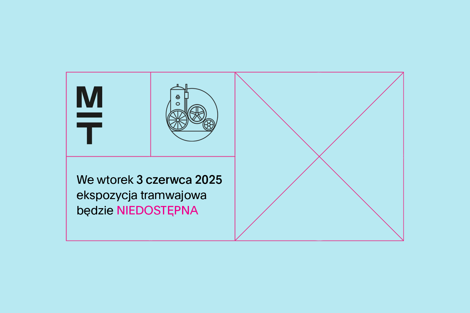 Ekspozycja zabytkowych tramwajów chwilowo niedostępna