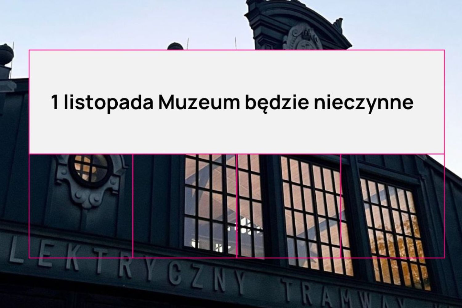 1 listopada nieczynne