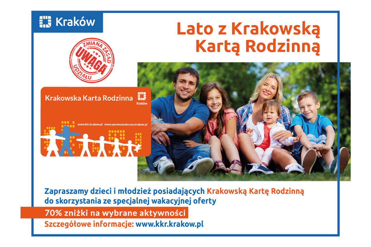 Lato z Krakowską Kartą Rodzinną